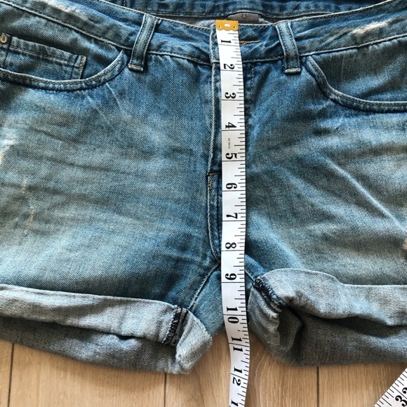 Vero Moda Jeans Rolled Up Hem Shorts Size 28 - Picture 4 of 14